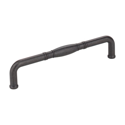 Jeffrey Alexander Durham Handle in Gun Metal, 6 1/4"