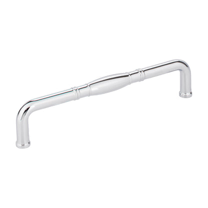 Jeffrey Alexander Durham Handle in Polished Chrome, 6 1/4"