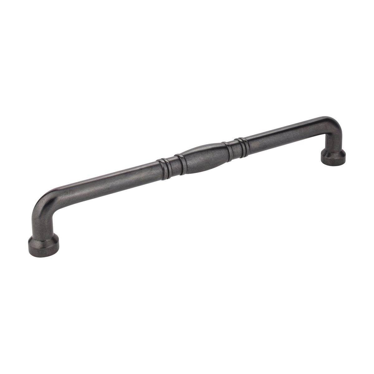 Jeffrey Alexander Durham Handle in Gun Metal, 12" Appliance Handle