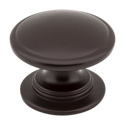 Jeffrey Alexander Durham Handle in Dark Bronze, Knob