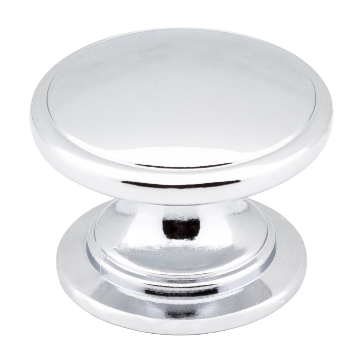 Jeffrey Alexander Durham Handle in Polished Chrome, Knob