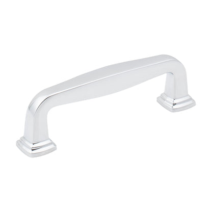 Jeffrey Alexander Fontana Handle in Polished Chrome, 3 3/4"