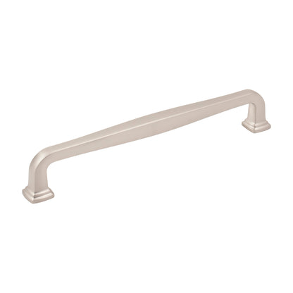 Jeffrey Alexander Fontana Handle in Satin Nickel, 7 1/2"