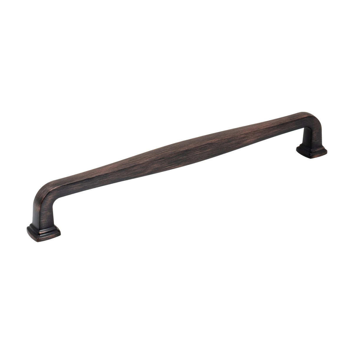 Jeffrey Alexander Fontana Handle in Brushed Oil Rubbed Bronze, 8 13/16"