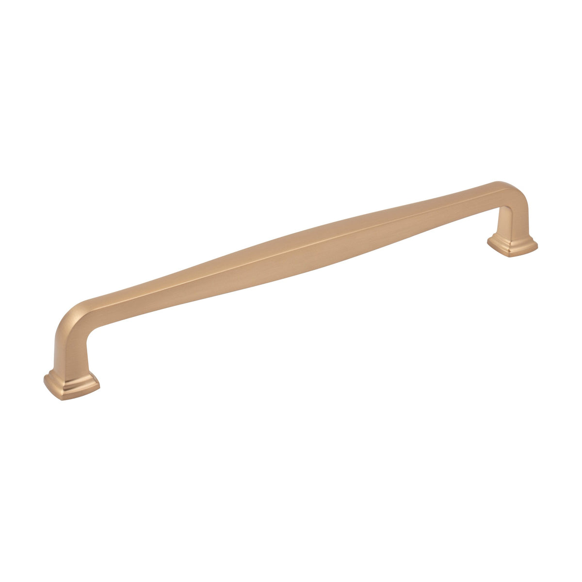 Jeffrey Alexander Fontana Handle in Satin Bronze, 8 13/16"