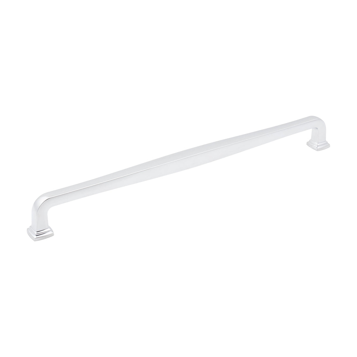 Jeffrey Alexander Fontana Handle in Polished Chrome, 12"