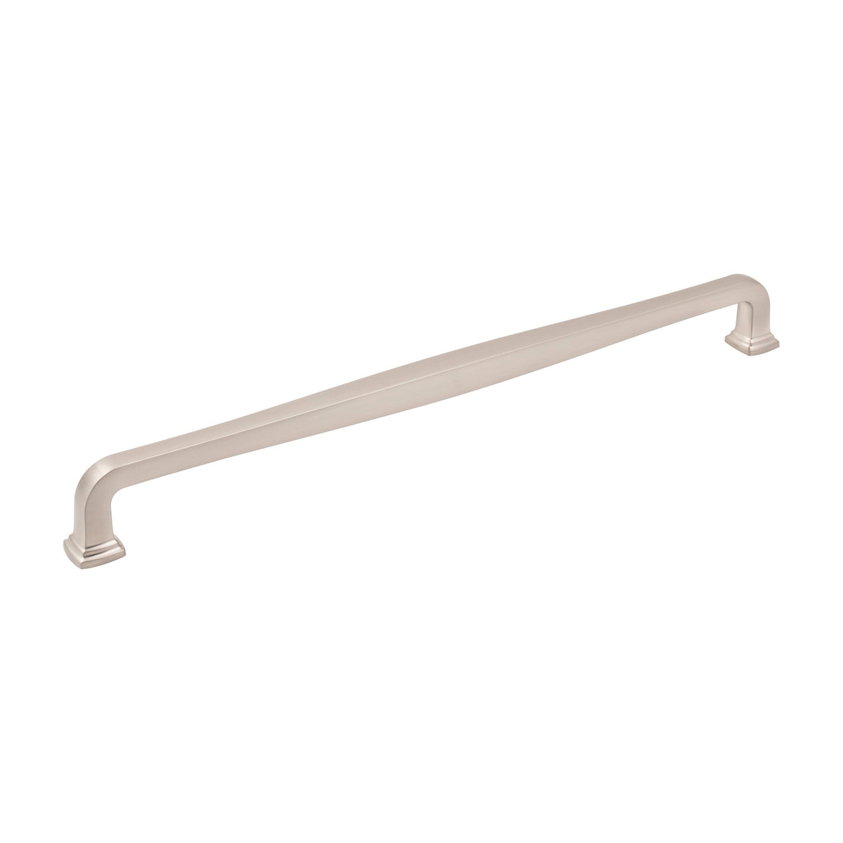 Jeffrey Alexander Fontana Handle in Satin Nickel, 12"