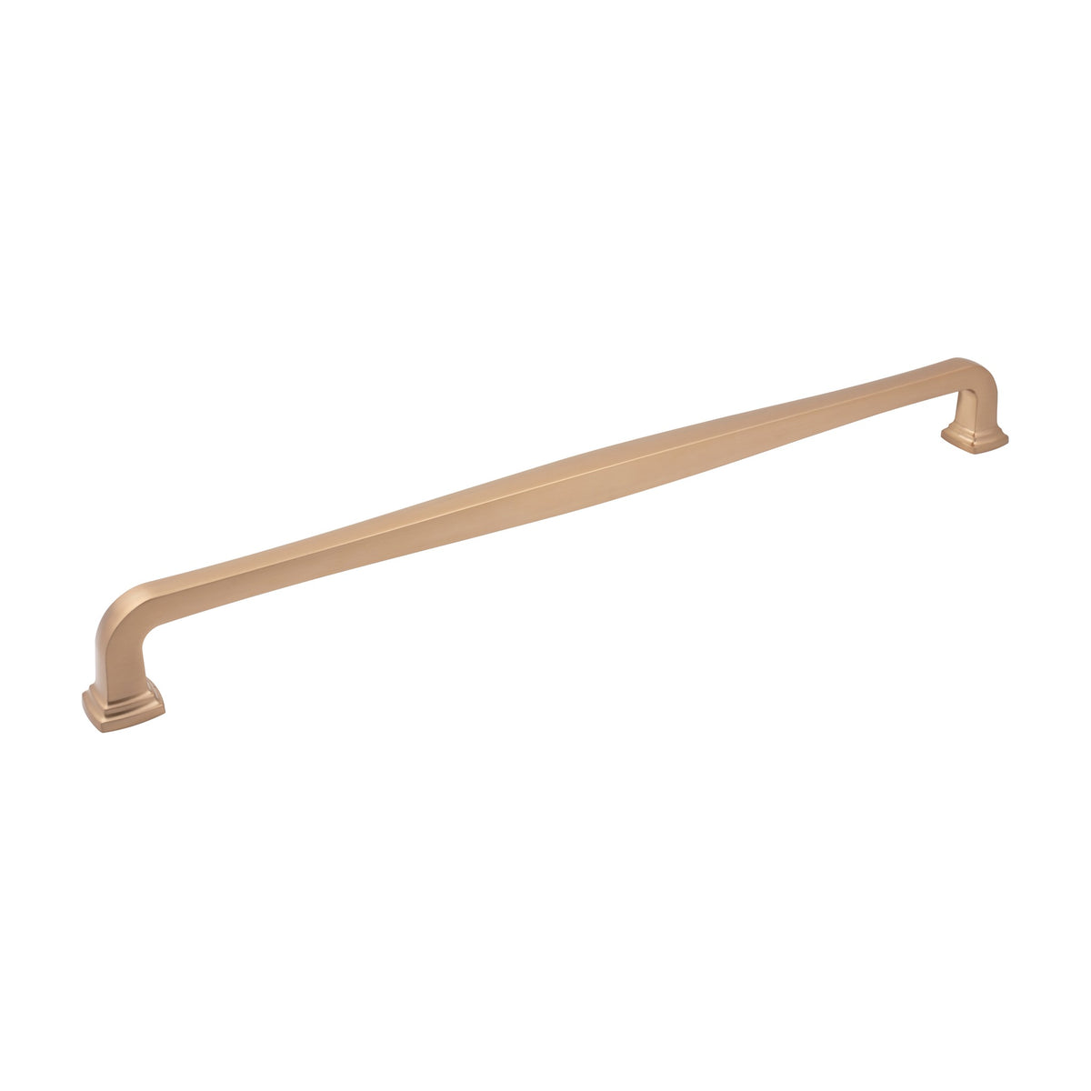 Jeffrey Alexander Fontana Handle in Satin Bronze, 18" Appliance Handle