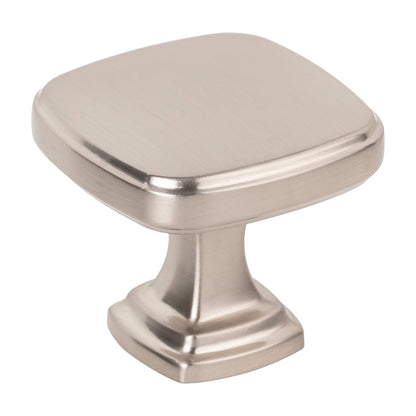 Jeffrey Alexander Fontana Handle in Satin Nickel, Knob