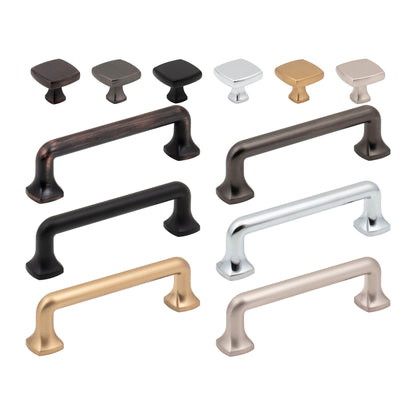 Jeffrey Alexander Griffin Handle knob and pull in all 6 finishes