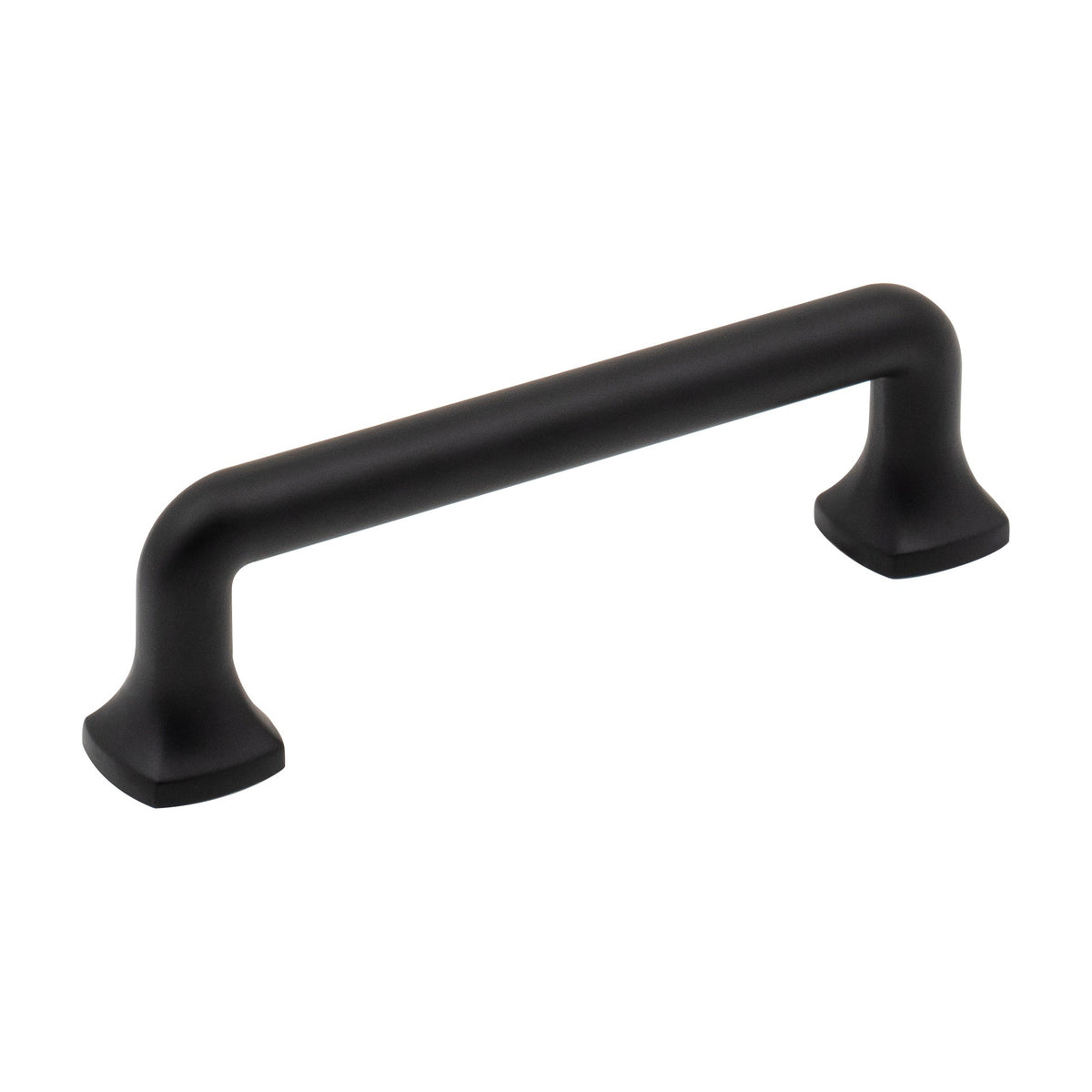 Jeffrey Alexander Griffin Handle in Matte Black, 3 3/4"