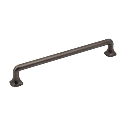 Jeffrey Alexander Griffin Handle in Brushed Pewter, 7 1/2"