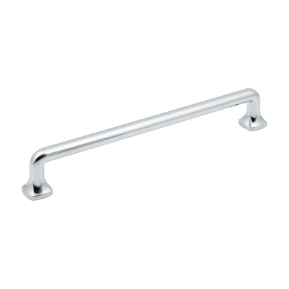 Jeffrey Alexander Griffin Handle in Polished Chrome, 7 1/2"