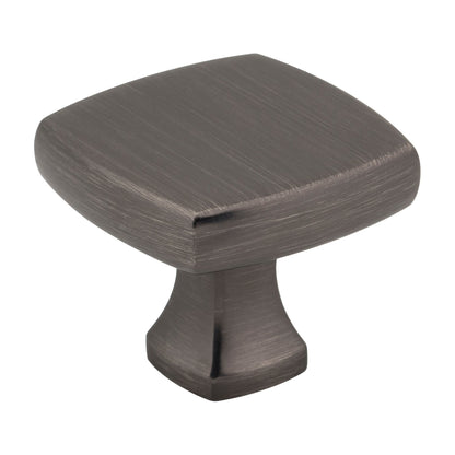 Jeffrey Alexander Griffin Handle in Brushed Pewter, Knob