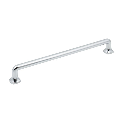 Jeffrey Alexander Griffin Handle in Polished Chrome, 8 13/16"