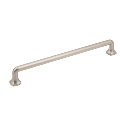 Jeffrey Alexander Griffin Handle in Satin Nickel, 8 13/16"