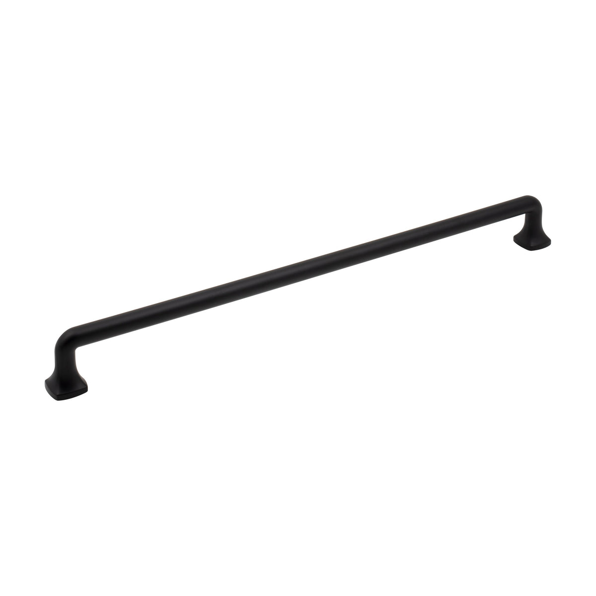 Jeffrey Alexander Griffin Handle in Matte Black, 12"