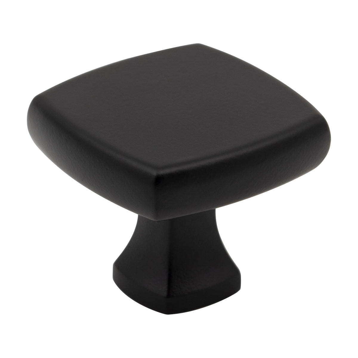 Jeffrey Alexander Griffin Handle in Matte Black, Knob