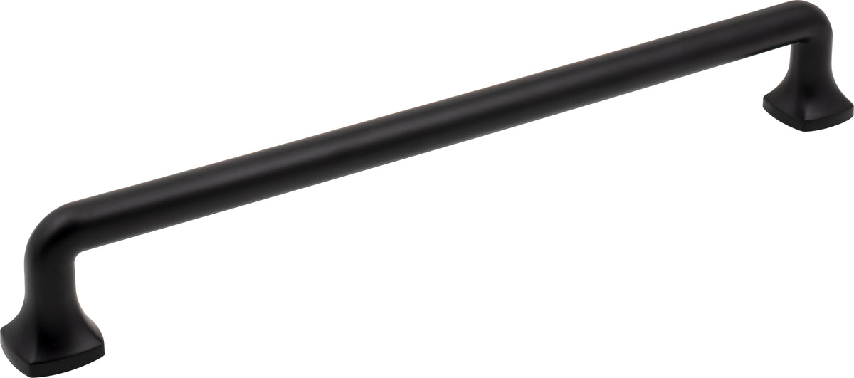 Jeffrey Alexander Griffin Handle in Matte Black, 12" Appliance Handle