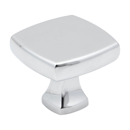 Jeffrey Alexander Griffin Handle in Polished Chrome, Knob