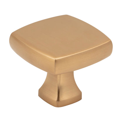 Jeffrey Alexander Griffin Handle in Satin Bronze, Knob