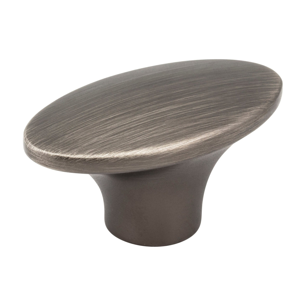 Jeffrey Alexander Hudson Handle in Brushed Pewter, Knob
