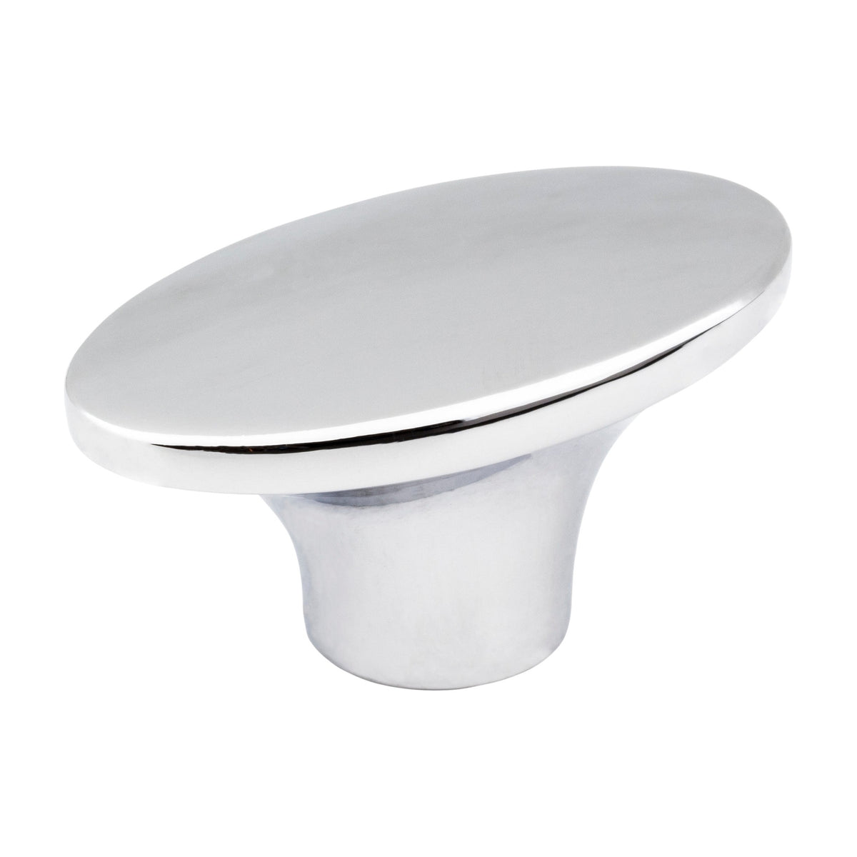 Jeffrey Alexander Hudson Handle in Polished Chrome, Knob