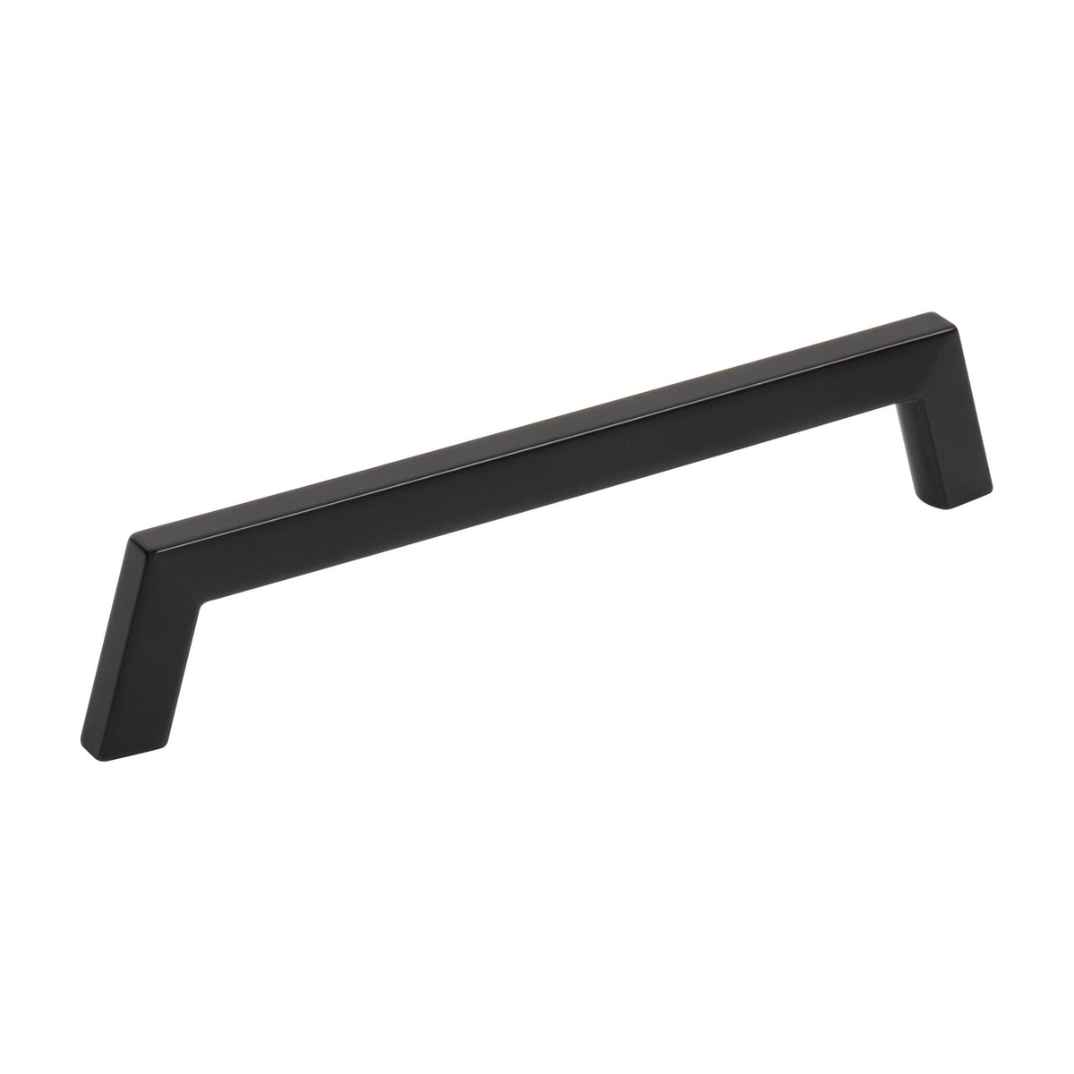 Jeffrey Alexander Ivan Handle in Matte Black, 6 1/4"