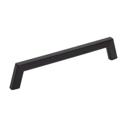 Jeffrey Alexander Ivan Handle in Matte Black, 6 1/4"