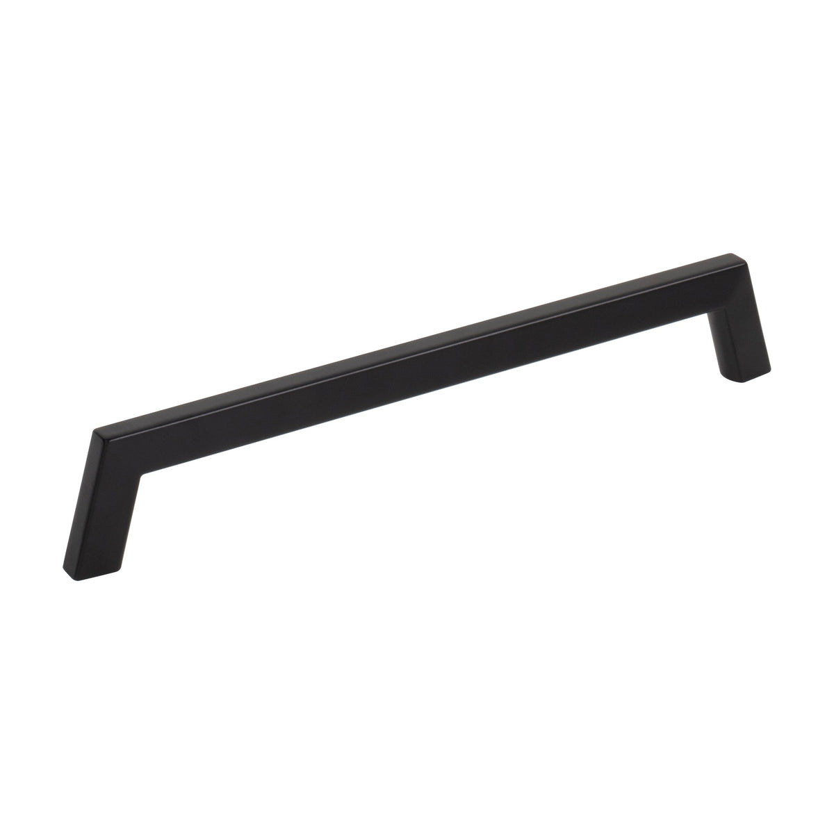 Jeffrey Alexander Ivan Handle in Matte Black, 7 1/2"