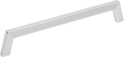 Jeffrey Alexander Ivan Handle in Polished Chrome, 7 1/2"