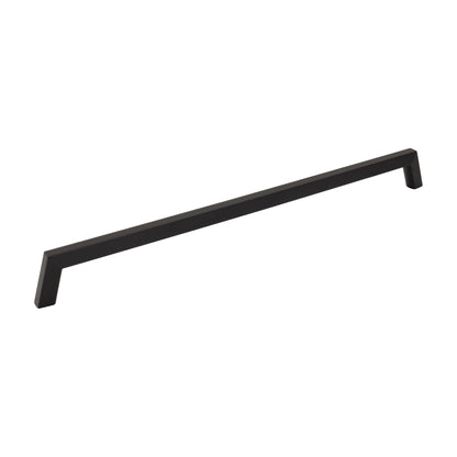 Jeffrey Alexander Ivan Handle in Matte Black, 18" Appliance Handle