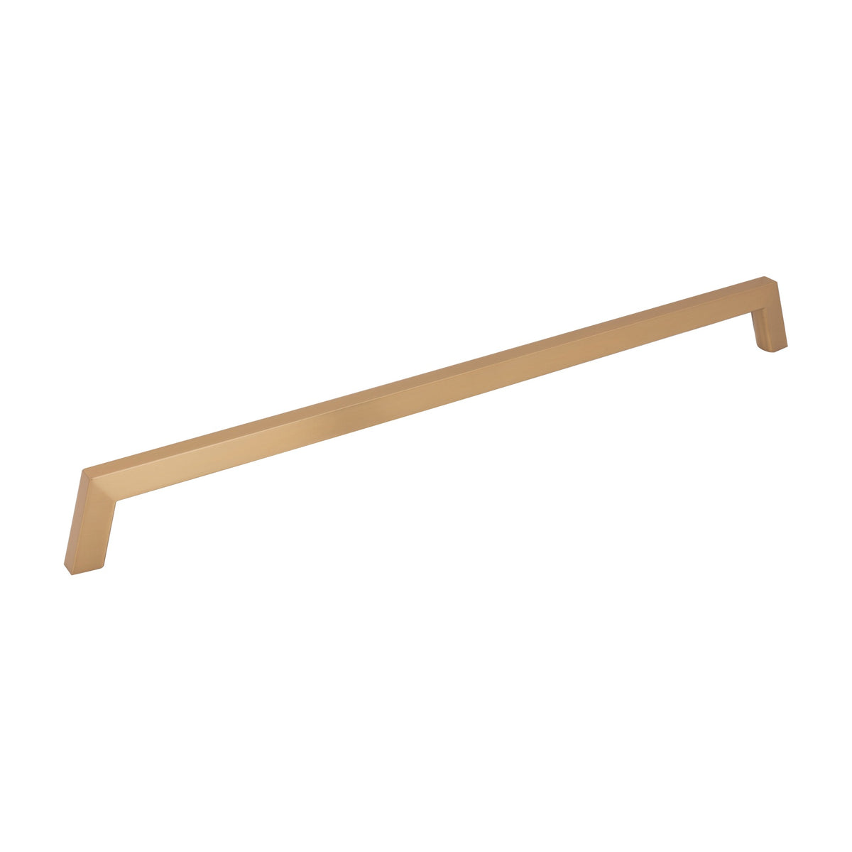 Jeffrey Alexander Ivan Handle in Satin Bronze, 18" Appliance Handle