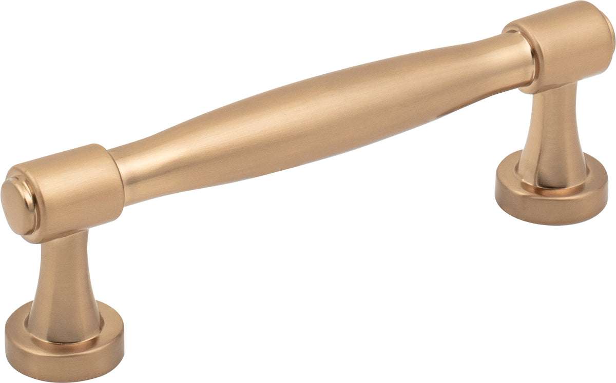 Jeffrey Alexander Jules Handle in Satin Bronze, 3 3/4"