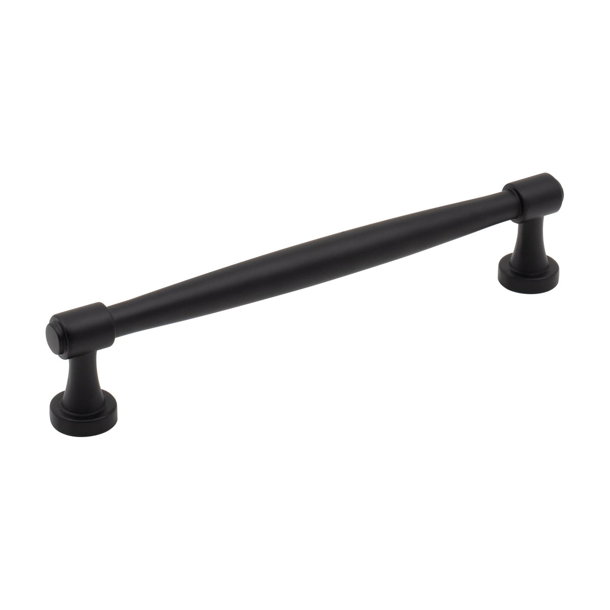 Jeffrey Alexander Jules Handle in Matte Black, 6 1/4"