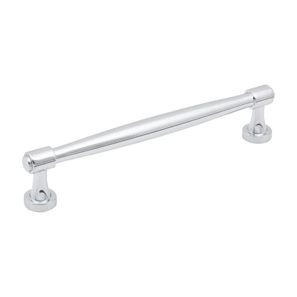 Jeffrey Alexander Jules Handle in Polished Chrome, 6 1/4"