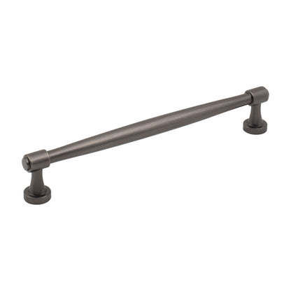 Jeffrey Alexander Jules Handle in Brushed Pewter, 7 1/2"