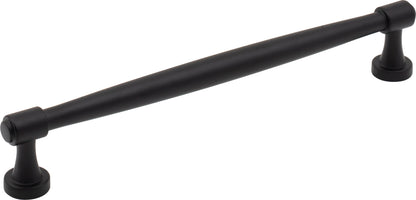 Jeffrey Alexander Jules Handle in Matte Black, 7 1/2"