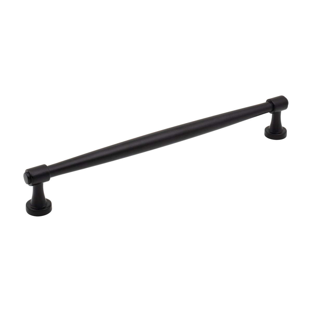 Jeffrey Alexander Jules Handle in Matte Black, 8 13/16"