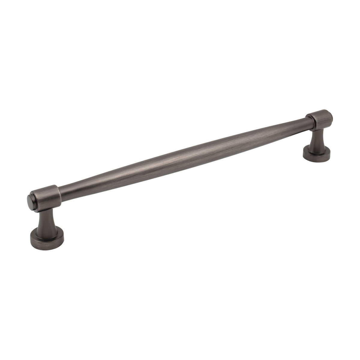 Jeffrey Alexander Jules Handle in Brushed Pewter, 12" Appliance Handle