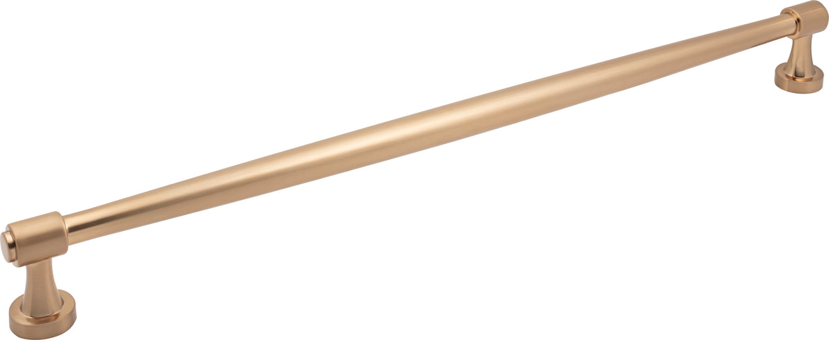 Jeffrey Alexander Jules Handle in Satin Bronze, 18" Appliance Handle