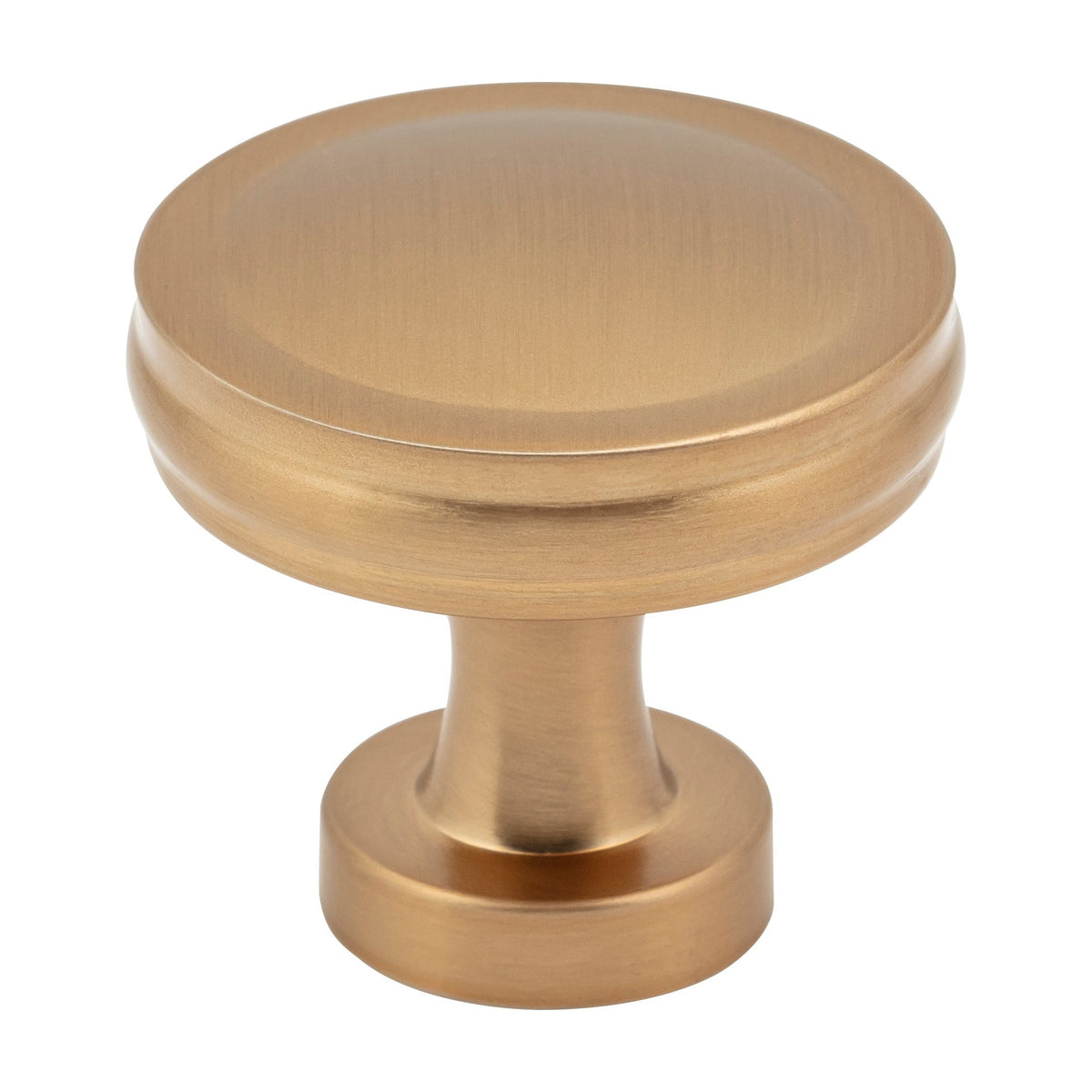 Jeffrey Alexander Jules Handle in Satin Bronze, Knob