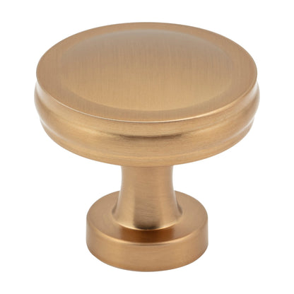 Jeffrey Alexander Jules Handle in Satin Bronze, Knob
