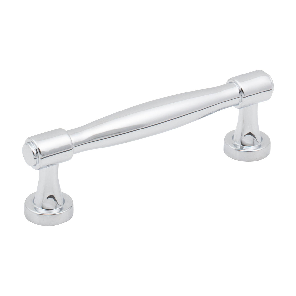Jeffrey Alexander Jules Handle in Polished Chrome, 3 3/4"