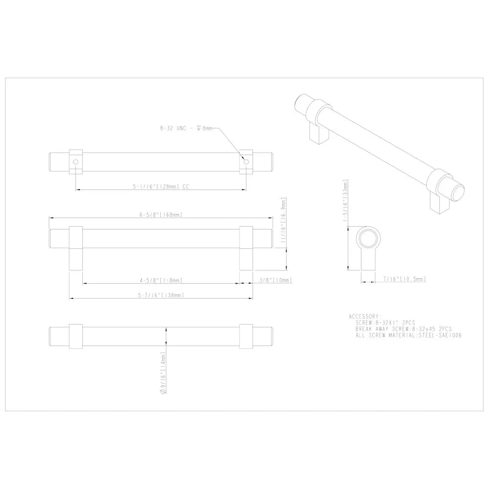 Jeffrey Alexander Key Grande Handle