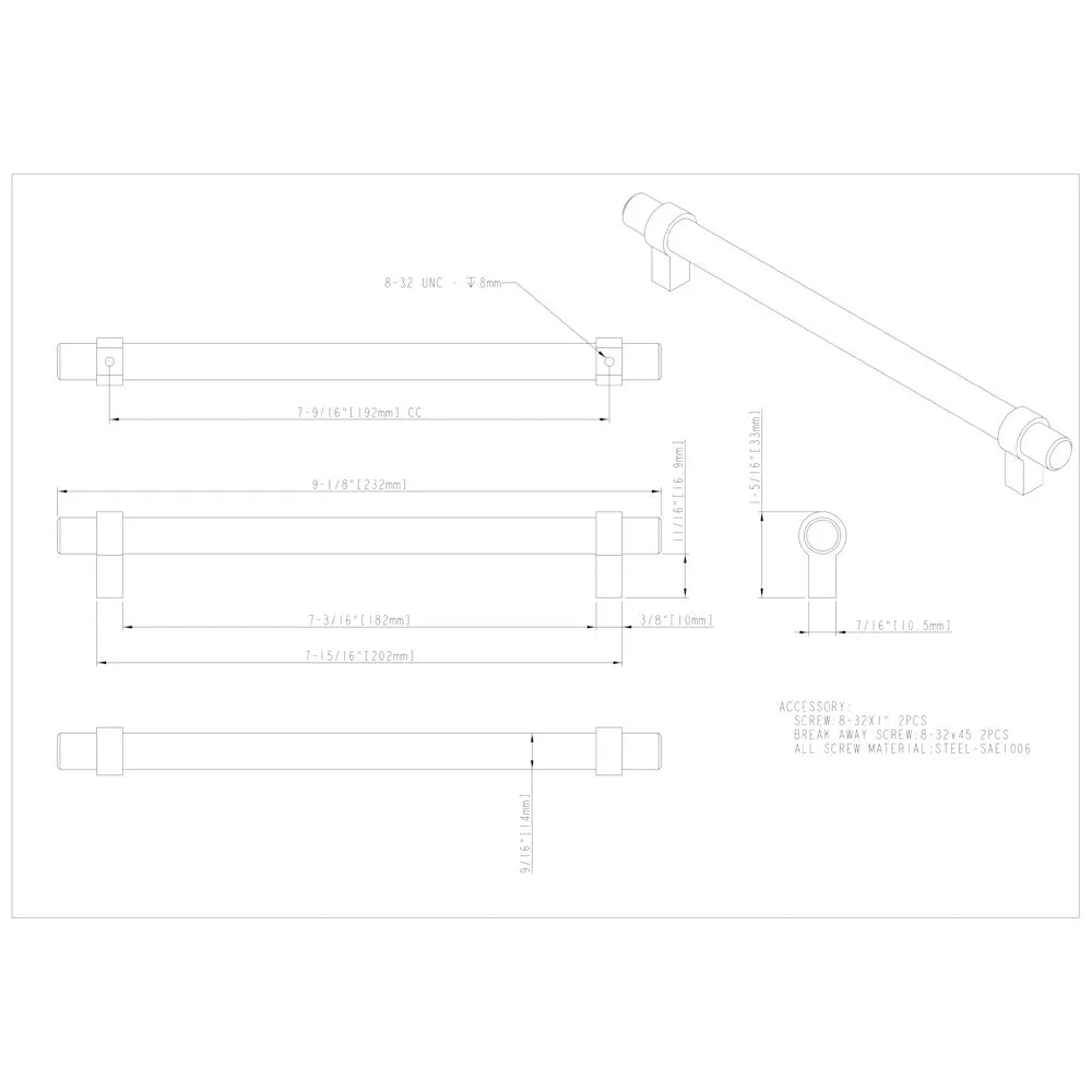 Jeffrey Alexander Key Grande Handle