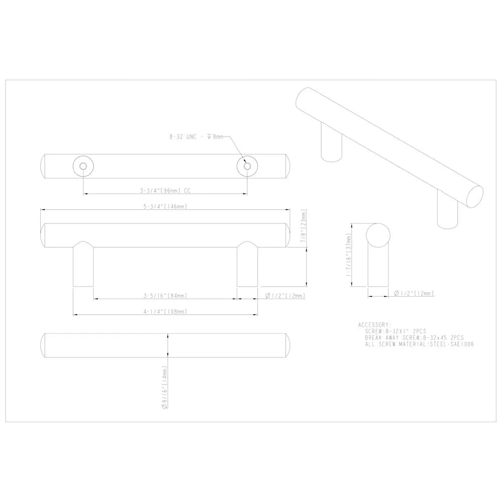 Jeffrey Alexander Key West Handle