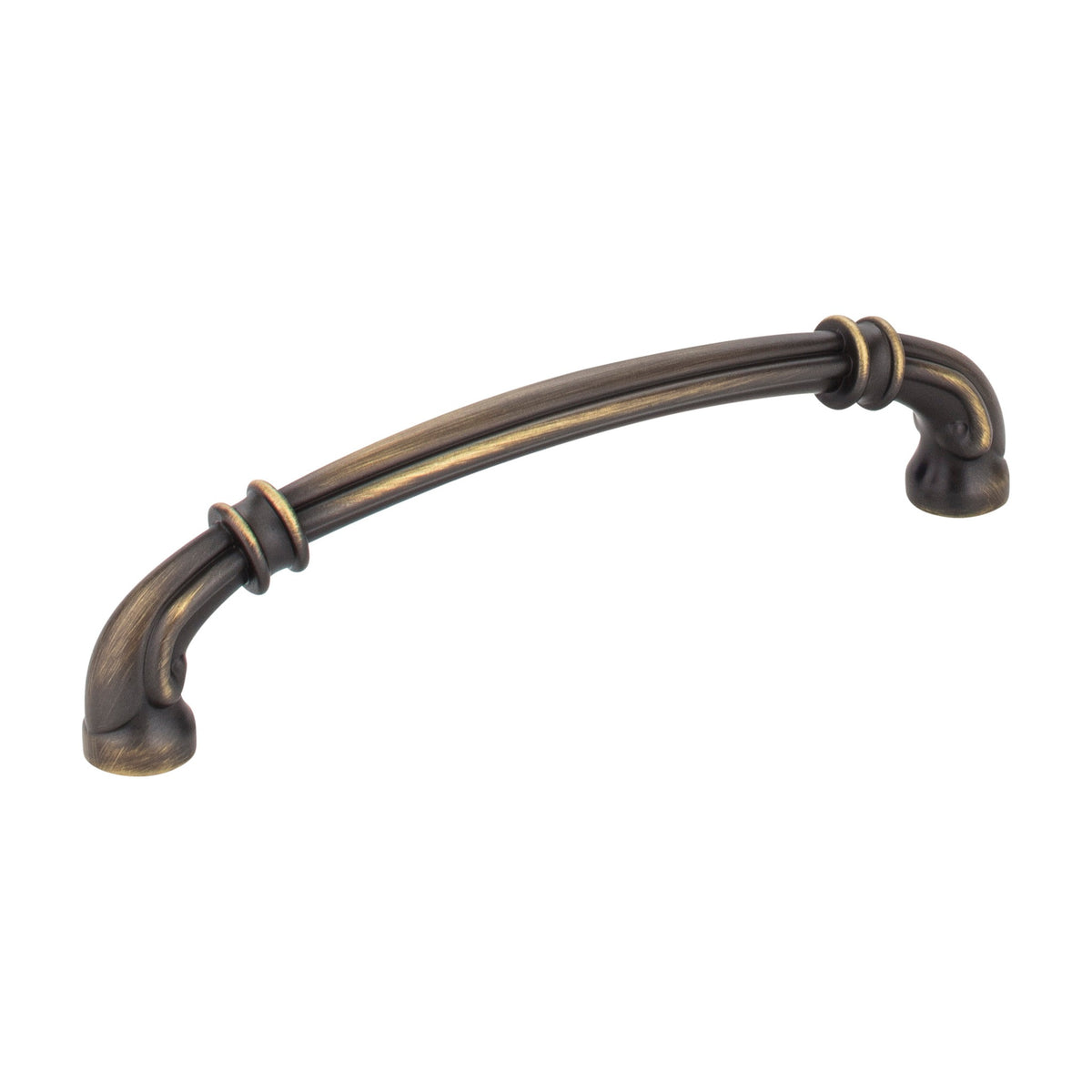 Jeffrey Alexander Lafayette Handle in Antique Brushed Satin Brass, 5"