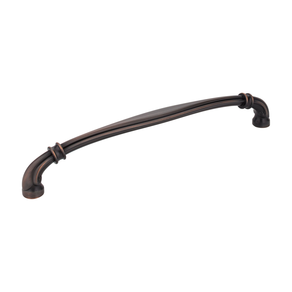 Jeffrey Alexander Lafayette Handle in Brushed Oil Rubbed Bronze, 12" Appliance Handle