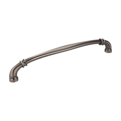 Jeffrey Alexander Lafayette Handle in Brushed Pewter, 12" Appliance Handle